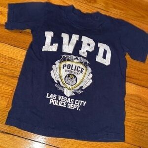 Vintage LVPD t shirt no tags 3T fit maybe 2T EUC.